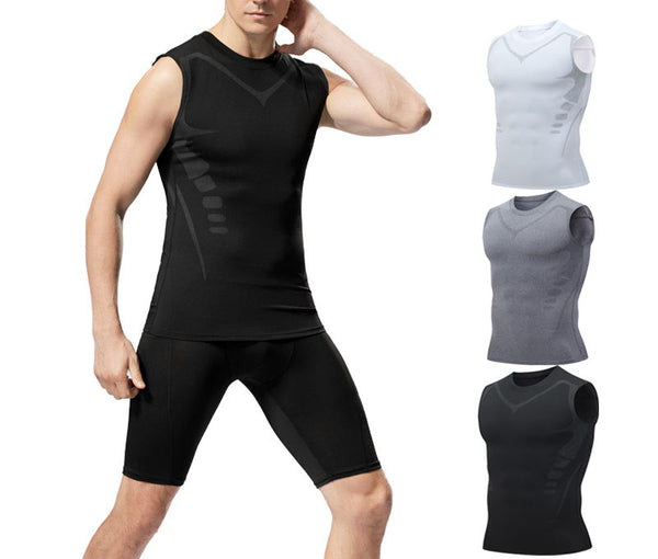 ONVTTO - Fitness Track and Field Athletic Sleeveless Base Layer Top