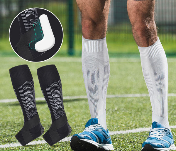 ONVTTO - A single piece of Soccer/Hiking/Running Compression Sock Guard