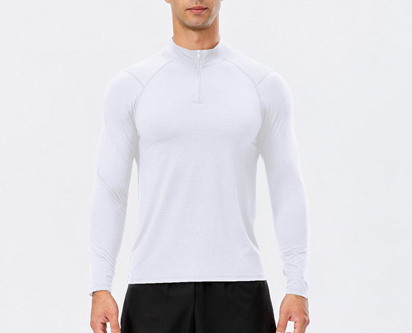 ONVTTO - Men's 1/4 zip fitness quick-dry running training top