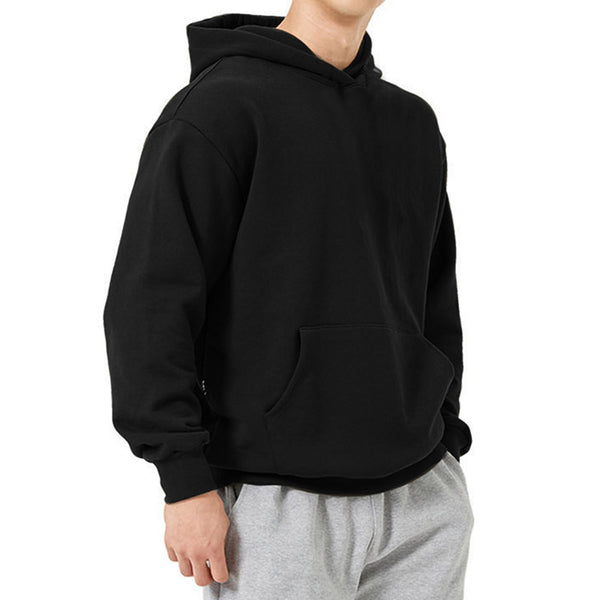 ONVTTO - Men's Solid Color Sporty Warm Casual Hoodie