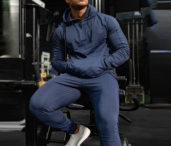 ONVTTO - Men's Set of Casual Sports Fitness Hoodie and Pants