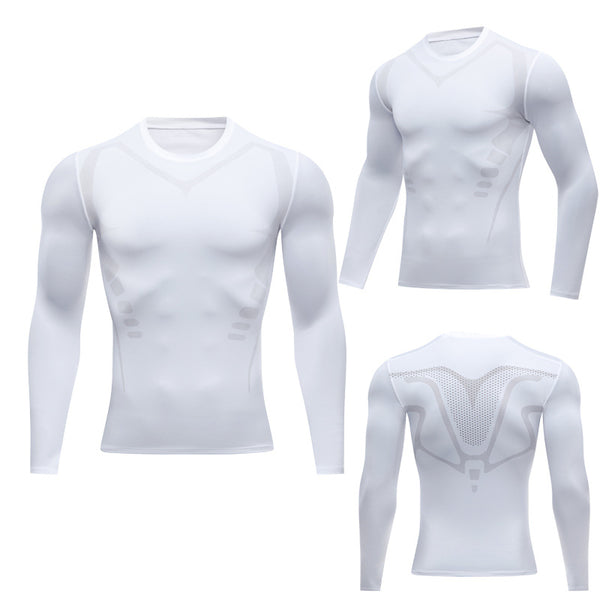 ONVTTO - Moisture-Wicking Long-Sleeve Running Training Top