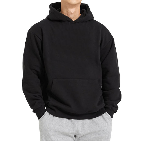 ONVTTO - Men's Solid Color Sporty Warm Casual Hoodie