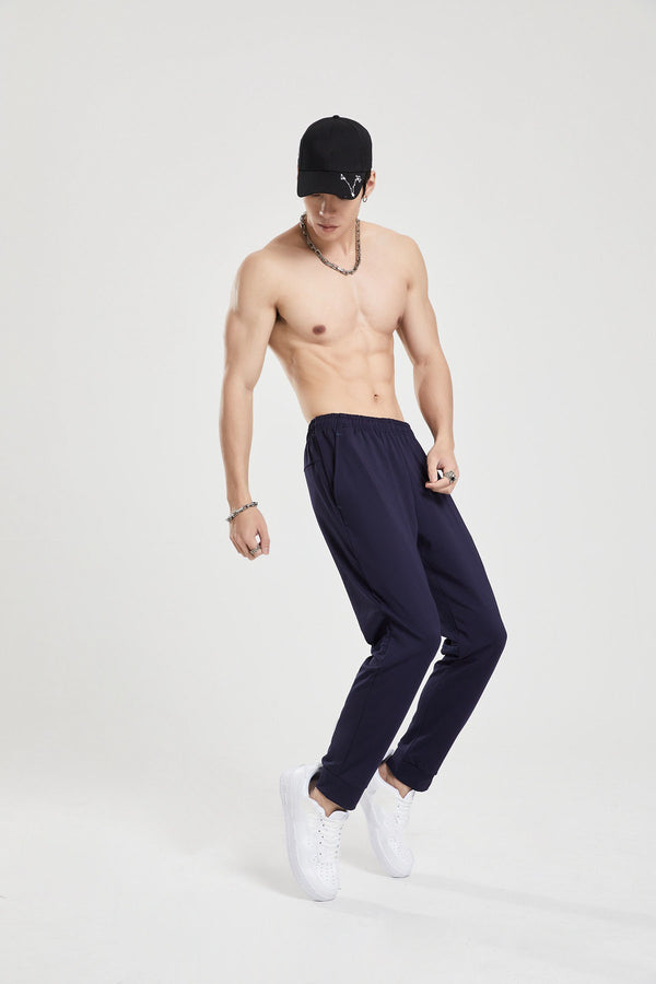 ONVTTO - Men's Loose Fit Quick-Dry Long Pants for Basketball, Running, and Training