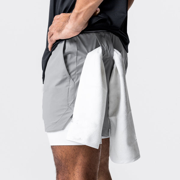 ONVTTO - Men's 2-in-1 Running Shorts for Fitness Training, Quick-Dry with Phone Pocket