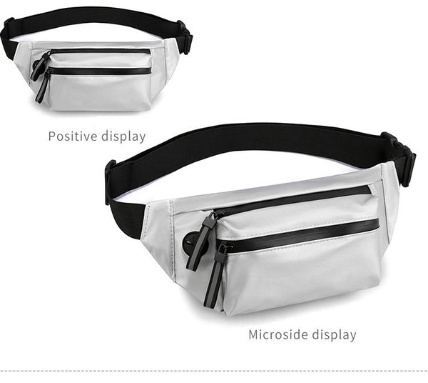 ONVTTO - Nylon Lightweight Water-Resistant Casual Sports Waist Pack