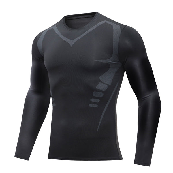 ONVTTO - Moisture-Wicking Long-Sleeve Running Training Top