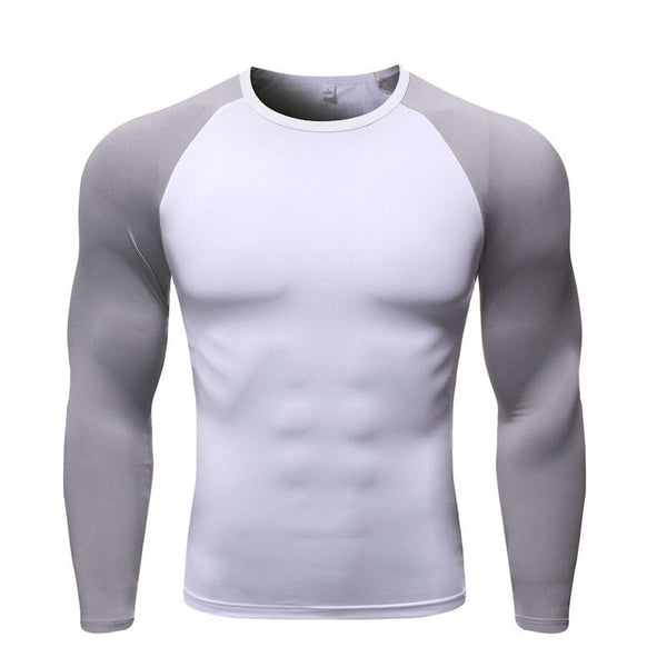 ONVTTO - Men's Compression High Elasticity Breathable Fitness Training Running Top