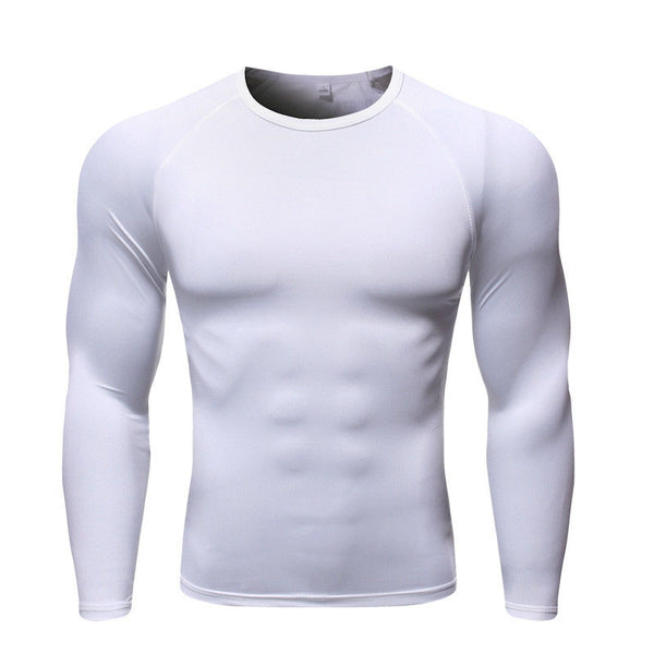 ONVTTO - Men's Compression High Elasticity Breathable Fitness Training Running Top