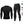 Onvtto - 2 pcs  Long Cool Dry Compression Wear Sweatsuit Set Sportswear Baselayer Top Bottoms