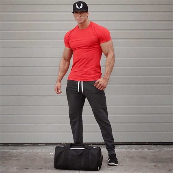 ONVTTO - Men's Sports Fitness Bag (Customizable Logo)