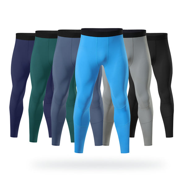 ONVTTO - Men's fitness training stretch quick-dry compression leggings.