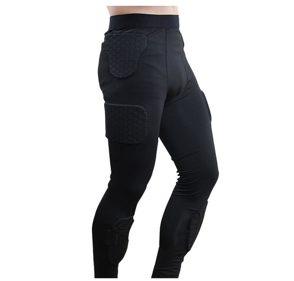 ONVTTO - Men's Thickened Compression Athletic Tight Crash-Proof Pants