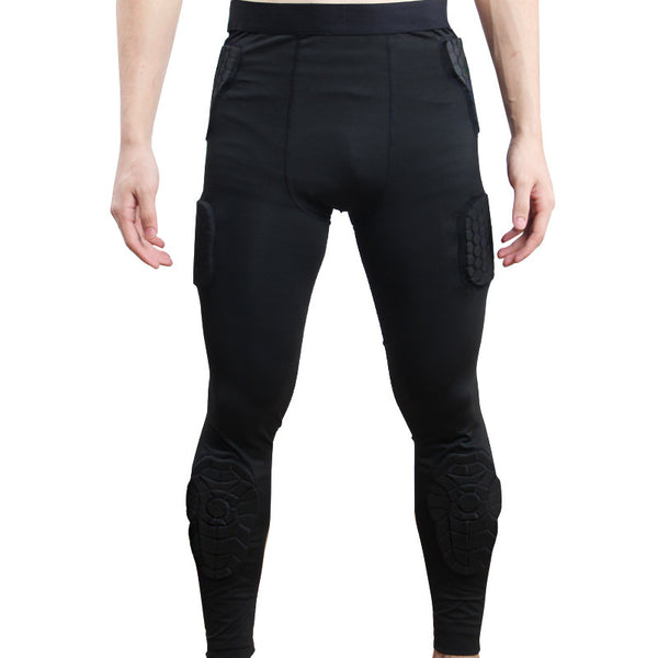 ONVTTO - Men's Thickened Compression Athletic Tight Crash-Proof Pants