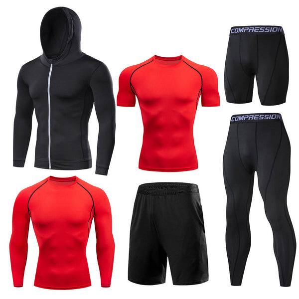 Onvtto -  "Color" Men's Compression Sportswear 6 pcs