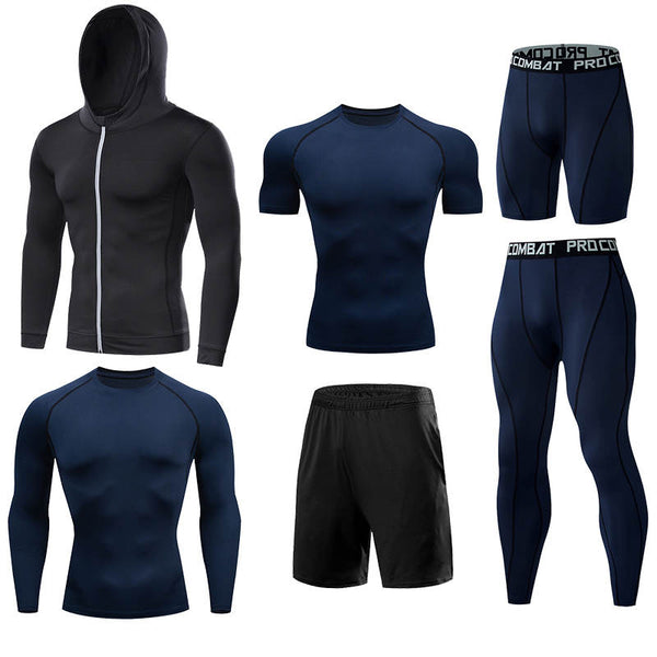 Onvtto -  "Color" Men's Compression Sportswear 6 pcs