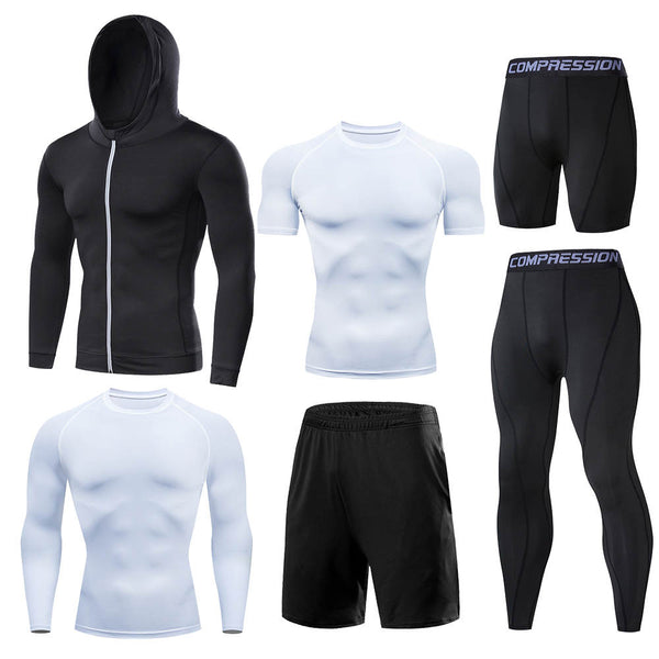 Onvtto -  "Color" Men's Compression Sportswear 6 pcs